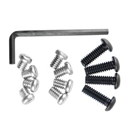 NICEYRIG 1/4 Inch-20 Thread Hex Screw, Pack of 12