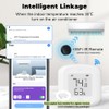 UanTii Smart Temperature Humidity Sensor Tuya Zigbee Indoor Thermometer Hygrometer