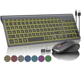 SABLUTE Wireless Keyboard and Mouse