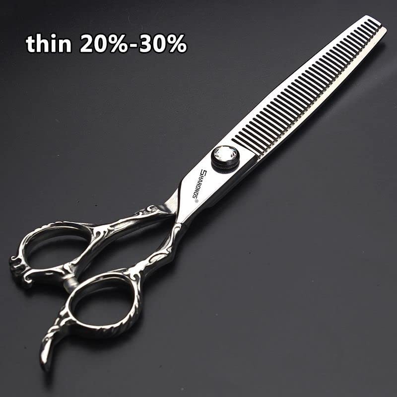 Tijeras profesionales de peluquería de 19 cm, 4 piezas, 17,78