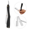 Professional Straight Edge Barber Razor Without Blade Lightweight Salon Quality