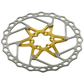 XON XBR-04 Brake Rotor 180 Gold 6 Holes