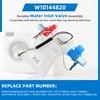 Upgraded W10144820 Washer Water Inlet Valve Compatible with Whirlp-ool Ken-more