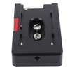 NP F Battery Adapter Plate Non Slip Self Locking Button