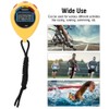 Aqxreight Stopwatch, Referee Electronic Multifunction Sports Timer, Professional for Running