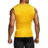 TSLA Men's Sleeveless Workout Shirts, Dry Fit Running Compression Cutoff