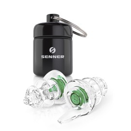 Senner KidsPro Plug - Gehörschutz Ohrstöpsel für Kinder oder besonders kleine Gehörgänge und Ohren, wiederverwendbar, mit Alubehälter - Kidspro Gehörschutz Baby und Kinder, Ohrstöpsel Mini Schwimmen