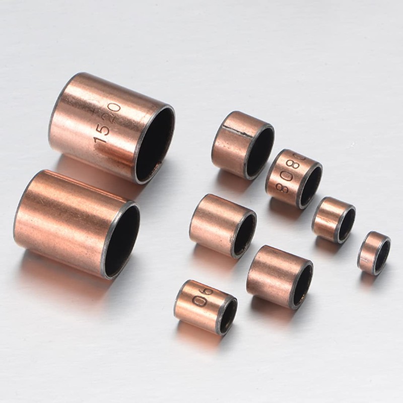 sourcing map Sleeve Bearing 8 mm Bore x 10 mm