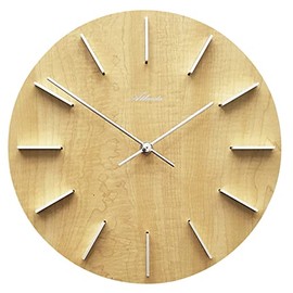 Atlanta 4419/30 Quartz Wall Clock Alder