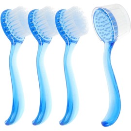 Ciieeo 4 Piezas Cepillo Para Lavar Cara Cepillo Facial Exfoliante Manual Para Limpieza De Eliminador De Puntos Negros De Limpieza Facial Para Uso Húmedo O Seco