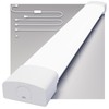 Modlicht LED Shop Light Fixture, 2FT Linkable 18W Plug in