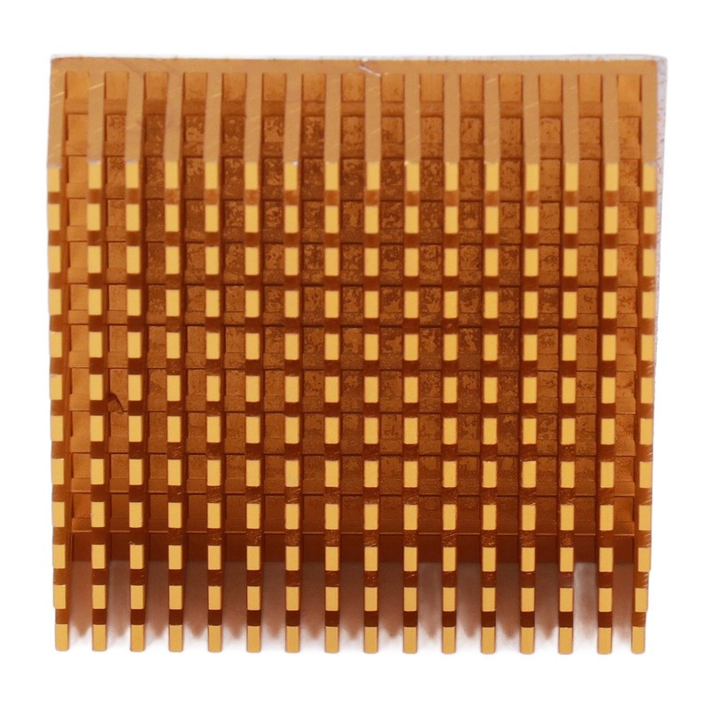 8Pcs Cooling Fins Aluminum Alloy Power Radiator Slotted Heatsink for