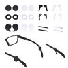 12 Pairs Eyeglasses Retainers Anti-Slip Eyewear Holder Protectors Silicone Eyeglass