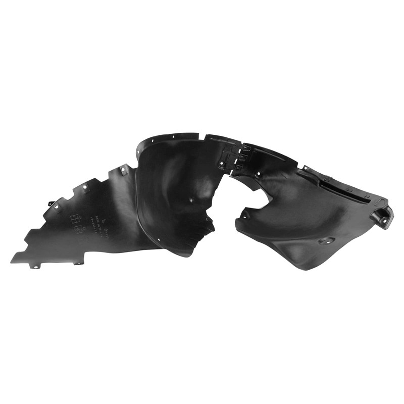 TRQ TRQ Front Left Inner Fender Liner Black Drivers Side