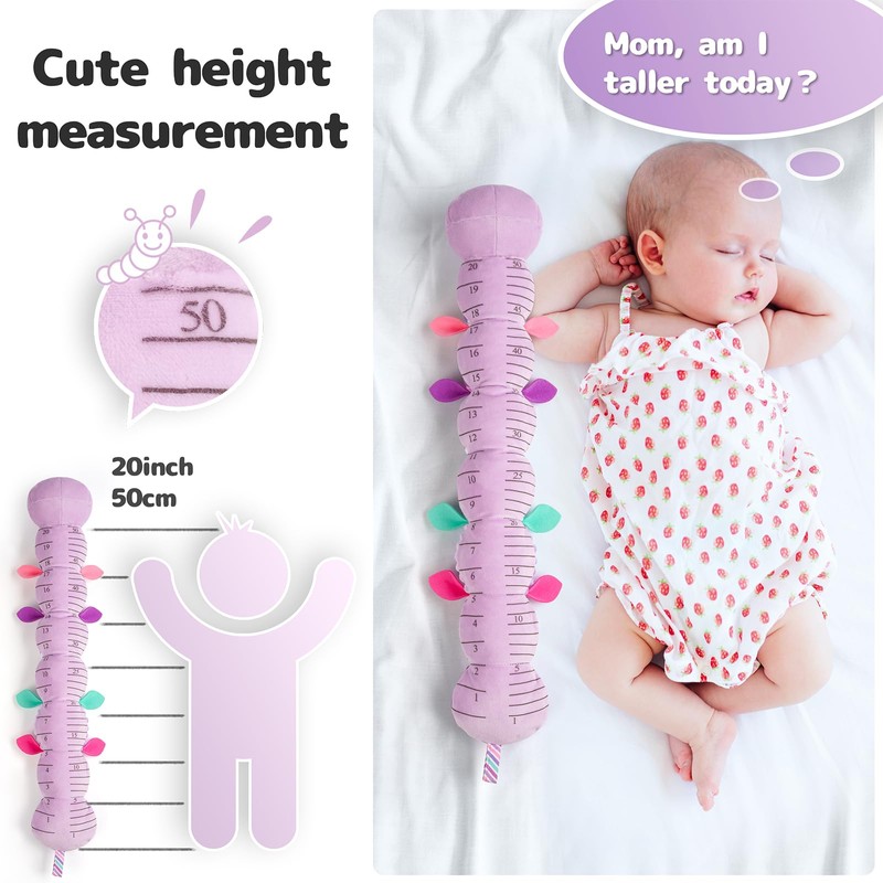 Sumobaby Infant Baby Musical Multi-Sensory Caterpillar, Stuffed Animal Activity Soft