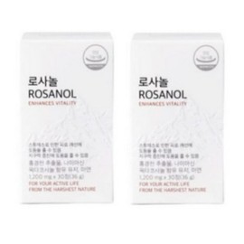 Rosanol 30 tablets, 2-month supply, stress-relieving nutritional supplement, endurance-enhancing health functional food 549858 / 로사놀 30정 2개월분 스트레스 개선 영양제 지구력 증진 건강기능식품 549858