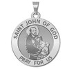 PicturesOnGold.com Saint John of GOD Religious Medal - 3/4 Inch