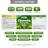 Greenfood Chlorella, 300 mg, 240 pellets - rich in chlorophyll,