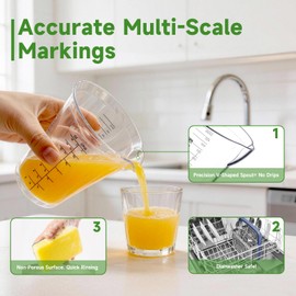 Immersion Blender cup, Blender Measuring Cup