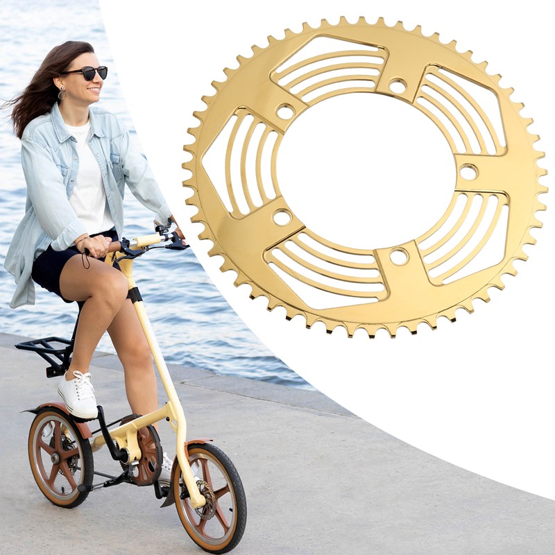 BOLANY Folding Bike 56T Chainring Road Bike Positive Negative Teeth