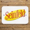 Seinfeld Logo Home Business Office Sign - Metal - 6"