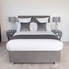 Faux Suede Divan Bed Base Wrap Deep Fit Valance in