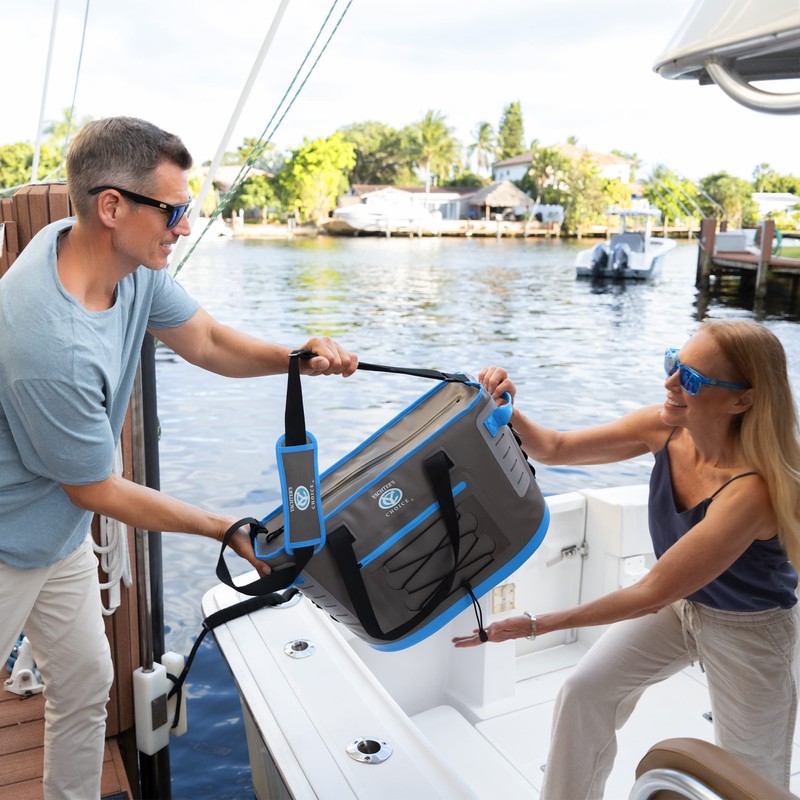 Yachter's Choice Soft Cooler 30 Can Capacity,-Tote Style w/ Shoulder