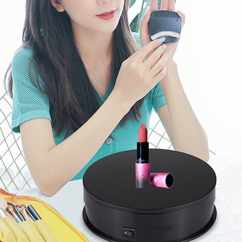 Rotating Display Stand 360° Motorized 5.9in Diameter 6.6lb Load Adjustable