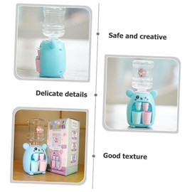 Kisangel Tiny Mini Water Dispenser for Cute Animal Fountain for Role Play and Education for Boys and Water Fun Activities Develops Creativity and Coordination