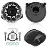 kekykm Twin Cam Air Cleaner Intake Filter Kit For Harley