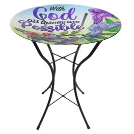 Briarwood Lane with God Glass Birdbath