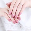 24 Pcs Nail Tip False Nails Sheer Sheer Sheer Nail