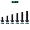 3/8-16 x 3/4" Flanged Hex Bolts (10 pcs), 18-8 (304)
