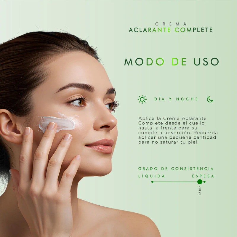 Pureza Natur Crema Facial Aclarante Paño Cara Cuerpo Fps30 Humecta