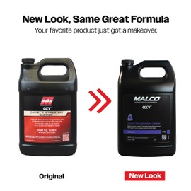 Malco OXY Carpet & Upholstery Cleaner - Stain Remover Spray for Car Interior Fabric/Cleans the Toughest Vehicle Stains/Deep Cleaning Liquid Formula / 1 Gallon (127801)