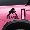 Elvis The King x 4 Poses, Bumper, car, Laptop, Window,