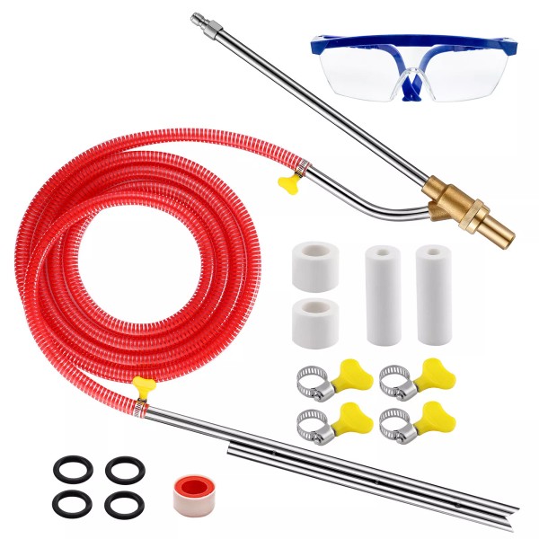 iMeshbean High Pressure Washer Sandblasting Kit 5000PSI Powerful Washer Sandblaster