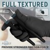 FINITEX - Black Nitrile Disposable Gloves, 5mil, Powder-free, Medical Exam