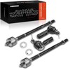 A-Premium Set of 4, Front Inner & Outer Tie Rod