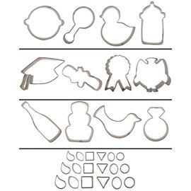 Cutie Cupcake Special Occasion Cookie Cutter Variety Set