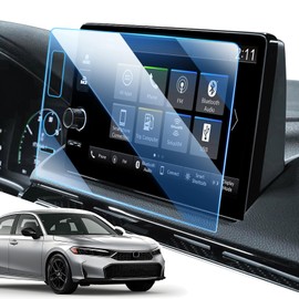 LANGBEAN Screen Protector for 2025 2024 2023 Honda Civic/CRV/Pilot/HRV/Ridgeline/Acura Integra 9 inch Touchscreen, HD Clear, High Sensitivity, 9H Tempered Glass Car Navigation Screen Protector