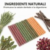 YIPFEN 20 Giocattolo da Masticare per Conigli Bastoncini di Fieno