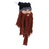 Winter Warm Pirate Horn Style Knitted Crochet Slouch Baggy Beret