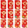 36 Pcs Chinese New Year Red Envelopes, Red Packets Lunar