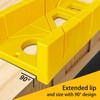 Hanpex 12 Inch Heavy Duty Mitre Box Cuts both 45