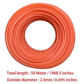 Hippotech Pack of 12 Sets Spool Cover Cap Spring Eyelet Sleeve with 0.095" Trimmer Line for Stihl 25-2 Trimmer Head FS55 FS90 FS110 Trimmer