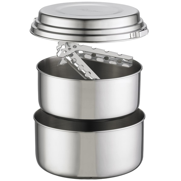 MSR 39100 Outdoor Cookware Alpine 2 Pot Set, 0.5 gal (1.5 L) / 0.6 gal (2 L)