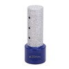 Diamond Dry Bit Thread Milling Cutter Straight Shank Brazed Aperture