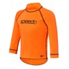 Speedo Boy's Long Sleeve Rash Top, Fluo Orange, 4 Years