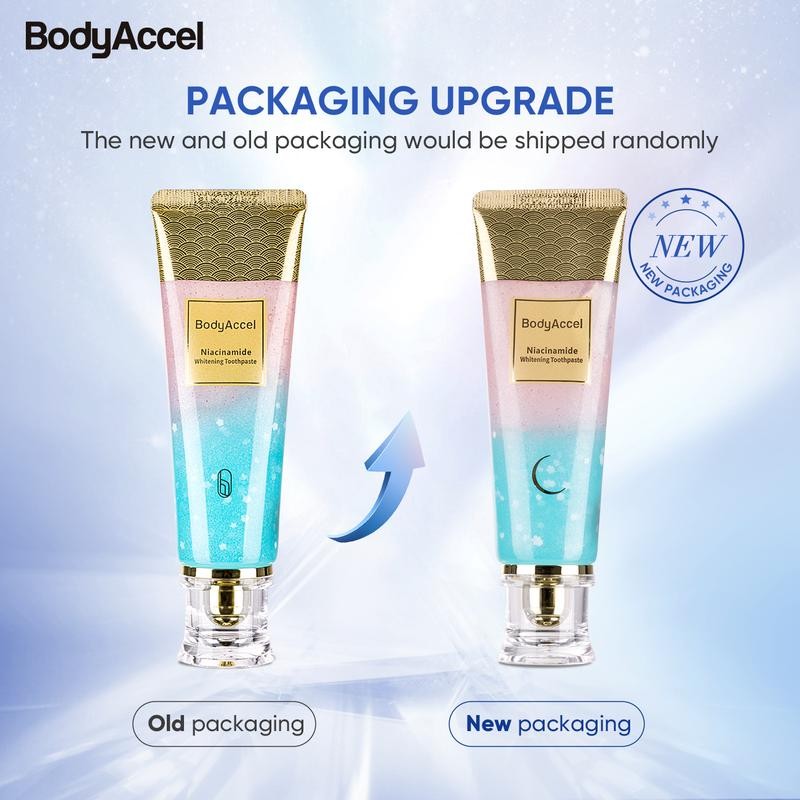 BodyAccel 【MAX-C】Bodyaccel Toothpaste's newest fast-acting whitening formula - niacinamide -
